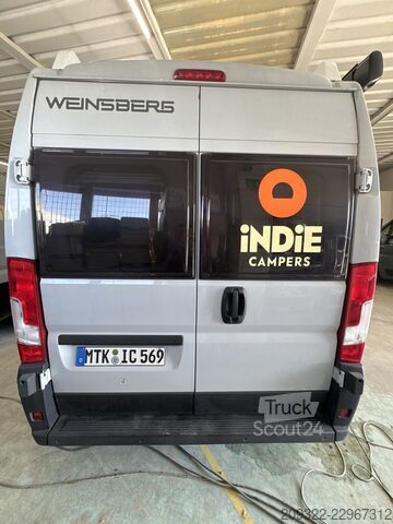 Obytný automobil Fiat Ducato Weinsberg Carabus 2023 | Cambio manuale | Tetto a soffietto