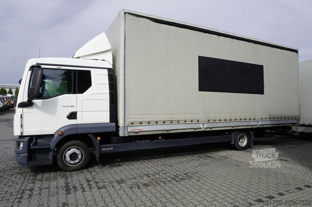 Sada plachty MAN TGL 8.190 4×2 sleeper / 80 tho. km!!! /