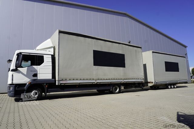 Souprava MAN TGL 8.190 4×2 / sleeper cab / 80 tho. km