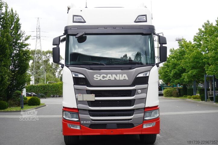 Plachta SCANIA R540 6x2 / Curtainsider 19 EPAL/ cap 16t