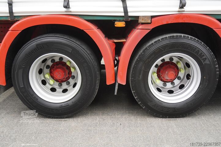 Plachta SCANIA R540 6x2 / Curtainsider 19 EPAL/ cap 16t