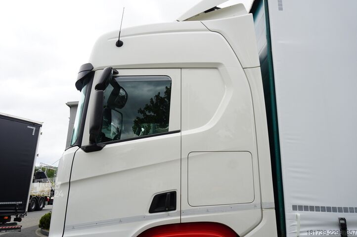 Plachta SCANIA R540 6x2 / Curtainsider 19 EPAL/ cap 16t