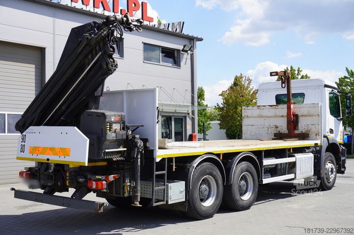 Plošina s jeřábem Mercedes-Benz Arocs 2643 6x4 / HIAB X-Hiduo 228 E-4