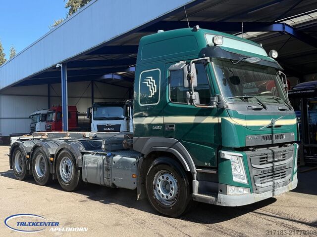 Kabelový systém Volvo FMX 500 8x4 Naafreductie, Dynamic steering