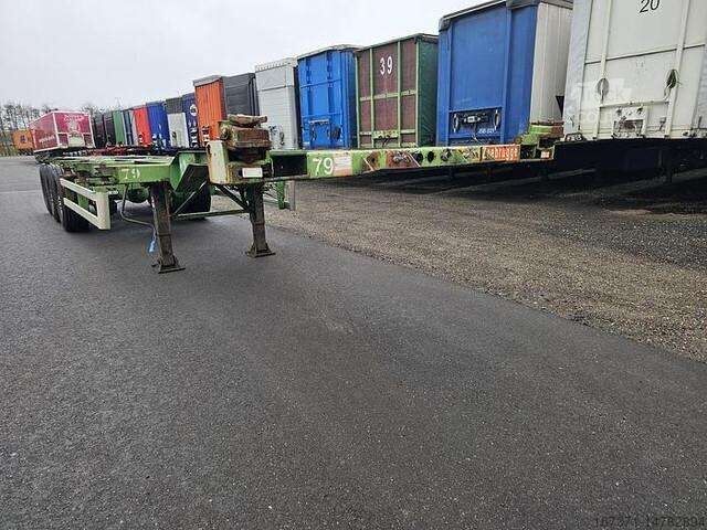 Renders RSCC 12 27cc 3 AXLE CONTAINER CHASSIS 40 FT 2X