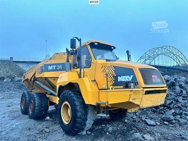 Other Moxy MT31 6x6 Dump truck. 7770 hours!