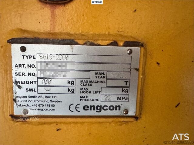 Machine de chantier Engcon SG19 Pinch