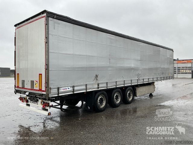Открытый полуприцеп с тентом Schmitz Cargobull Curtainsider Standard Faltwandtür rechts