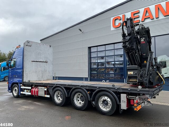 Tovornjak z žerjavom Volvo FH 520 8x4 Euro 5 Hiab 24 Tonmeter laadkraan + ...