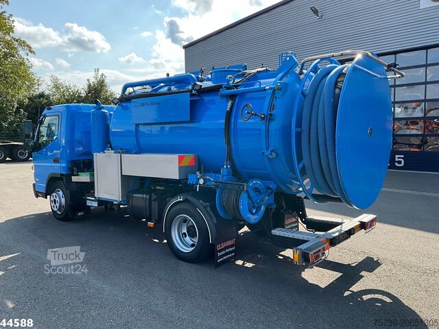 Sugande fordon Fuso Canter 9C18 Euro 6 Simon Moos 6m³ Combi kolkenz...