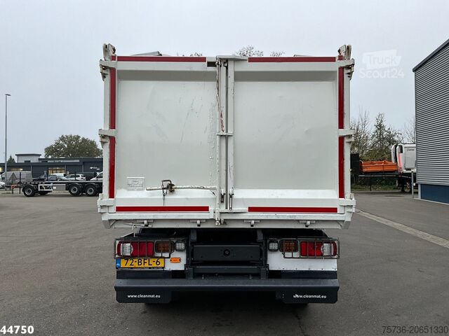 Tipper med kran DAF FAN LF 220 Euro 6 Hiab 11 Tonmeter laadkraan Ju...