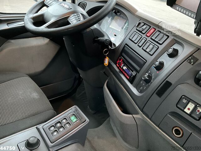 Tipper med kran DAF FAN LF 220 Euro 6 Hiab 11 Tonmeter laadkraan Ju...