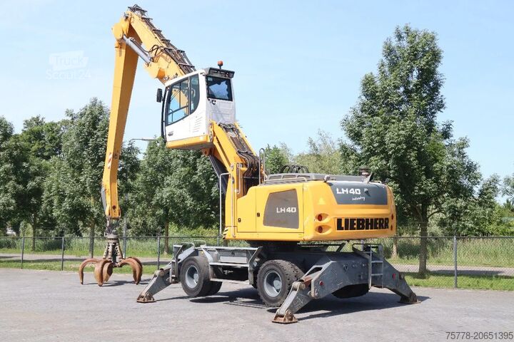 Tekerlekli ekskavatör Liebherr LH 40 M LITRONIC | GRAB | QUICK COUPLER | 16 METER
