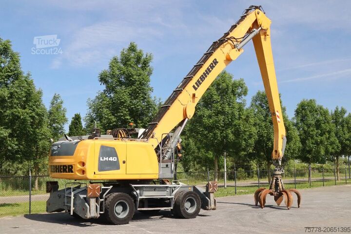 Tekerlekli ekskavatör Liebherr LH 40 M LITRONIC | GRAB | QUICK COUPLER | 16 METER
