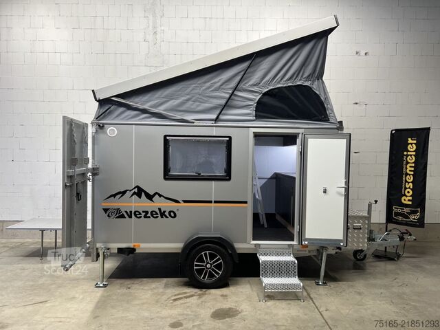 Koteloperävaunu Vezeko TK C 18.35 SP Offroad Camping Kofferanhänger