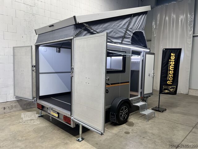 Koteloperävaunu Vezeko TK C 18.35 SP Offroad Camping Kofferanhänger