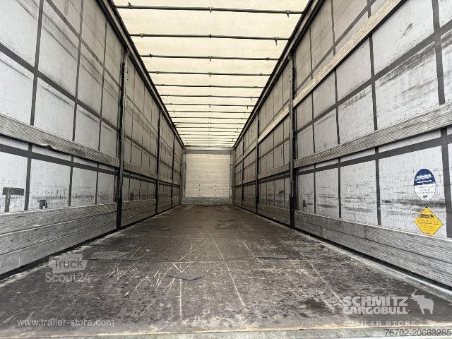 Atvērta puspiekabe ar tentu Schmitz Cargobull Curtainsider Standard