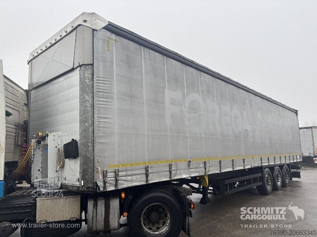 Atvērta puspiekabe ar tentu Schmitz Cargobull Semitrailer Curtainsider Standard