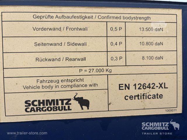Atvērta puspiekabe ar tentu Schmitz Cargobull Semitrailer Curtainsider Standard