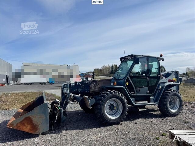 φορτωτής Merlo P40.17 telehandler w/ bucket – pallet forks – jib