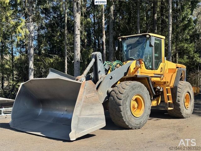 رافعة التحميل Volvo L150F Wheel Loader w/Bucket – Scale and Printer WA