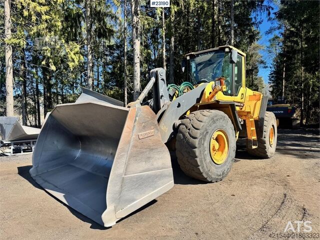 رافعة التحميل Volvo L150F Wheel Loader w/Bucket – Scale and Printer WA