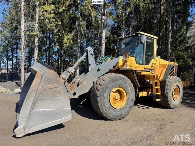 رافعة التحميل Volvo L150F Wheel Loader w/Bucket – Scale and Printer WA