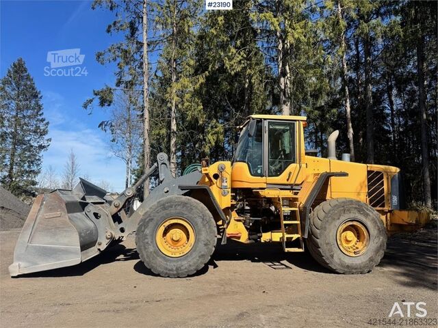 رافعة التحميل Volvo L150F Wheel Loader w/Bucket – Scale and Printer WA
