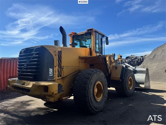 رافعة التحميل Volvo L150F Wheel Loader w/Bucket – Scale and Printer WA