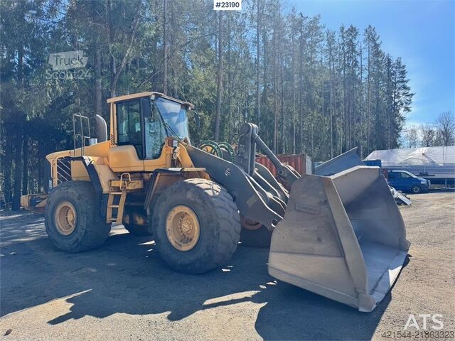 رافعة التحميل Volvo L150F Wheel Loader w/Bucket – Scale and Printer WA