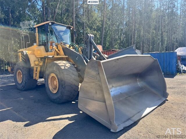 رافعة التحميل Volvo L150F Wheel Loader w/Bucket – Scale and Printer WA