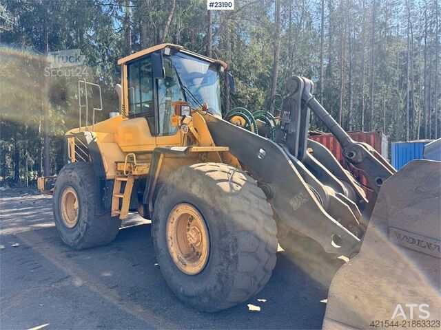 رافعة التحميل Volvo L150F Wheel Loader w/Bucket – Scale and Printer WA