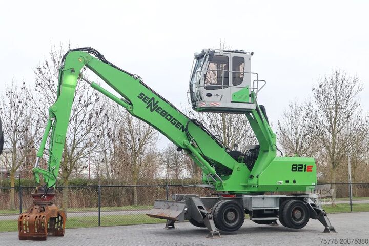 Medžiagų tvarkymo mašina Sennebogen 821E | 821 E | SORTING GRAB | DOZERBLADE | GREA...