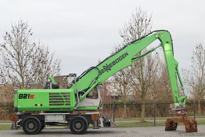 Medžiagų tvarkymo mašina Sennebogen 821E | 821 E | SORTING GRAB | DOZERBLADE | GREA...