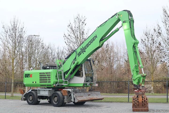 Medžiagų tvarkymo mašina Sennebogen 821E | 821 E | SORTING GRAB | DOZERBLADE | GREA...