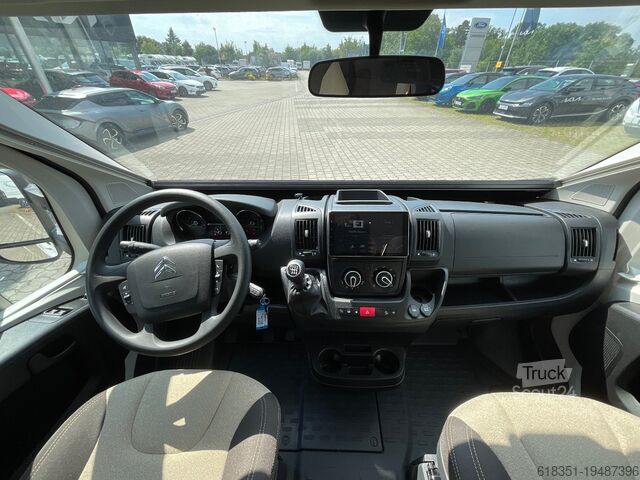 Half-integraal camper FORSTER T 669 EB, Fahrradträger, Markise, Radio DAB+