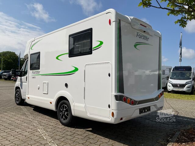 Half-integraal camper FORSTER T 669 EB, Fahrradträger, Markise, Radio DAB+