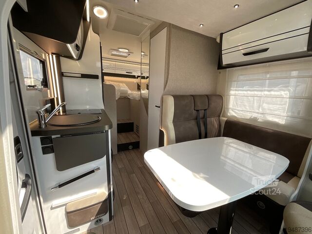 Half-integraal camper FORSTER T 669 EB, Fahrradträger, Markise, Radio DAB+