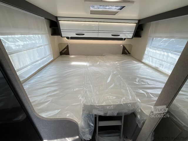 Half-integraal camper FORSTER T 669 EB, Fahrradträger, Markise, Radio DAB+