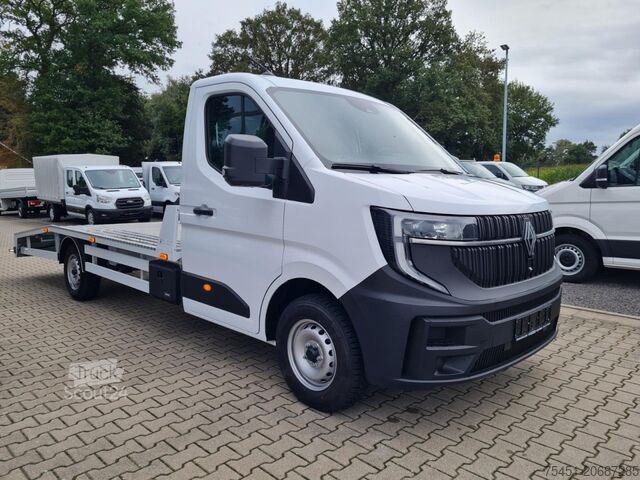 Bestelwagen autodrager Renault Master 35 Autotransporter SEILWINDE AHK PDC TEMPOMAT