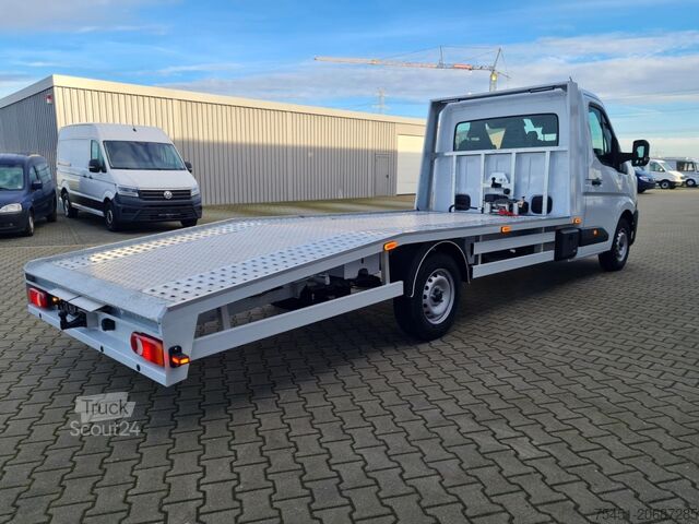 Bestelwagen autodrager Renault Master 35 Autotransporter SEILWINDE AHK PDC TEMPOMAT
