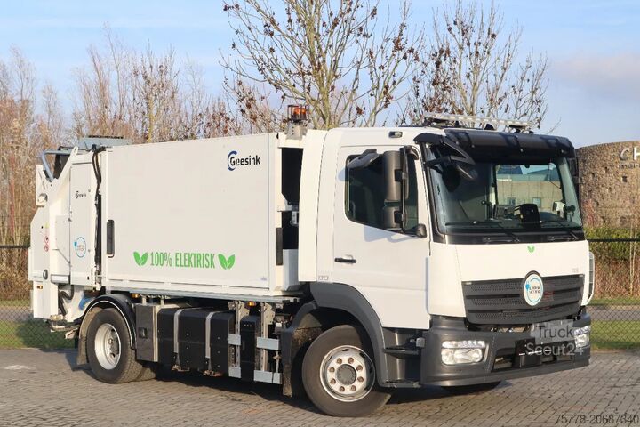 Veicolo per la raccolta dei rifiuti EMOSS ATEGO 1313 | FULL ELECTRIC | GEESINK | EXCELLEN...
