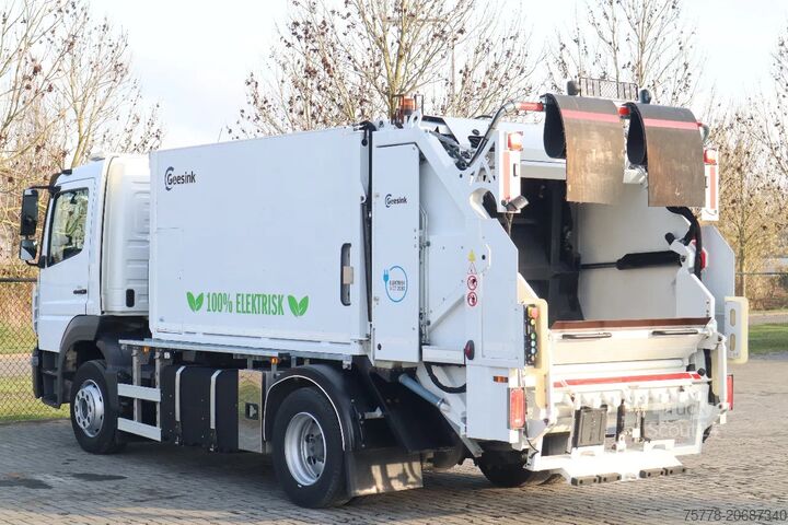 Veicolo per la raccolta dei rifiuti EMOSS ATEGO 1313 | FULL ELECTRIC | GEESINK | EXCELLEN...