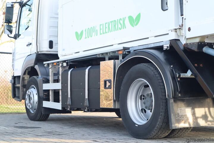 Veicolo per la raccolta dei rifiuti EMOSS ATEGO 1313 | FULL ELECTRIC | GEESINK | EXCELLEN...