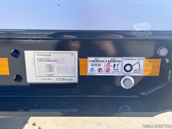 Ημιρυμουλκούμενο χαμηλής φόρτωσης FAYMONVILLE MAX TRAILER MAX510, MIETKAUF-FINANZIERUNG