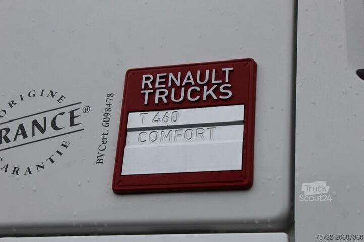 Standard tractor unit Renault T460 Retarder 2 Tanks Standklima VIN : KD