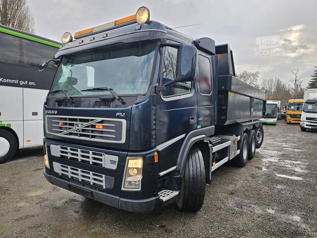 Camião basculante VOLVO FM-480-37 8x4 Kipper Ad-Blue Lift-Lenk