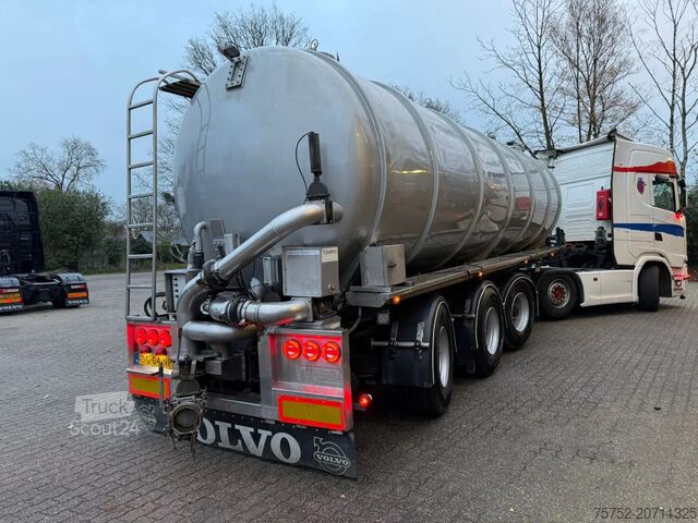 Tank Vogelzang 36.5m3 RVS Mestoplegger Geijkte weging Bemonste...