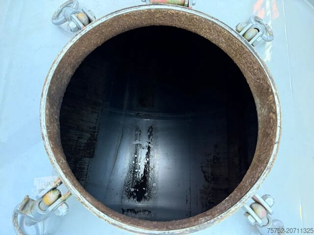 Tank Vogelzang 36.5m3 RVS Mestoplegger Geijkte weging Bemonste...