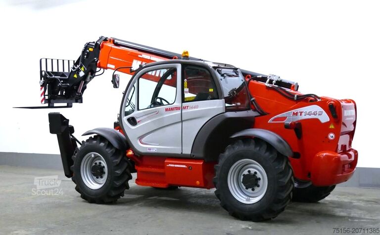 Teleskopisk gaffeltruck Manitou MT 1440 ST3B 4x4x4 14m/4t. vgl. 1335